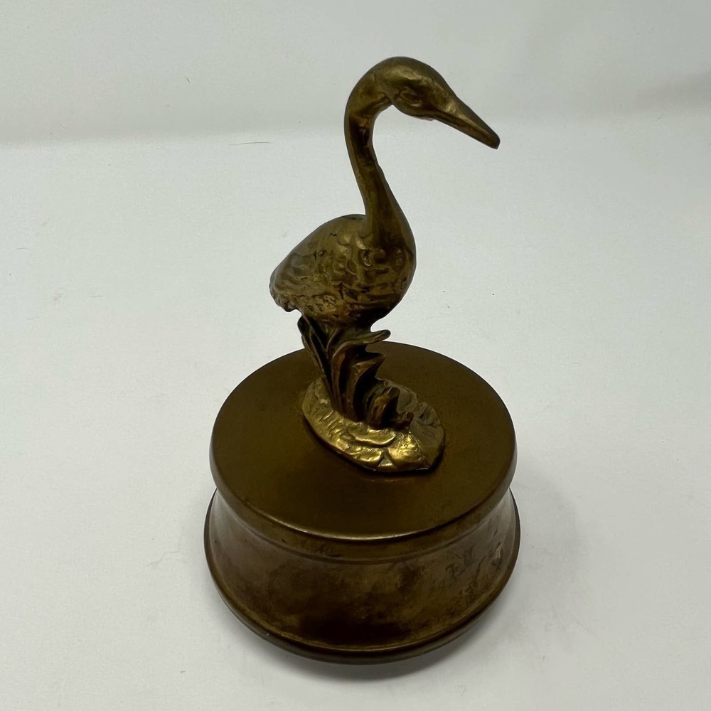 Vintage Price Products Solid Brass Music Box Crane - Picture 7 of 7